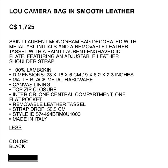SOLD **AUTHENTIC YSL HANDBAG** - Picture 16 of 16